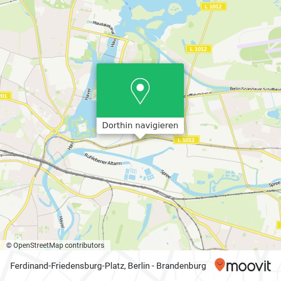 Ferdinand-Friedensburg-Platz Karte