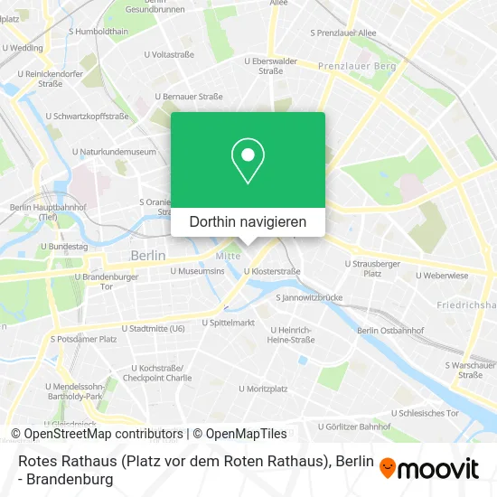 Rotes Rathaus (Platz vor dem Roten Rathaus) Karte