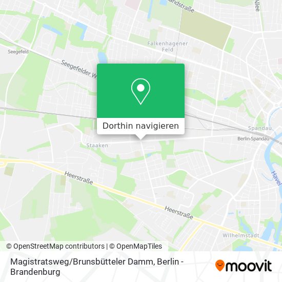 Magistratsweg / Brunsbütteler Damm Karte