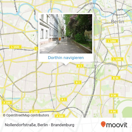 Nollendorfstraße Karte