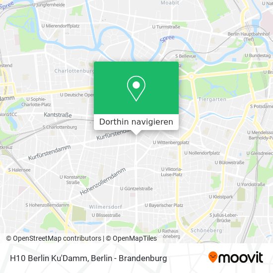 H10 Berlin Ku'Damm Karte