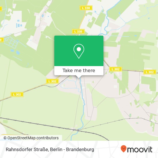 Rahnsdorfer Straße Karte