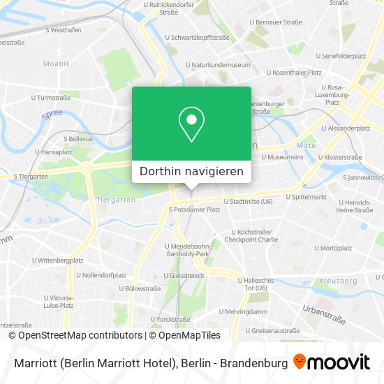 Marriott (Berlin Marriott Hotel) Karte