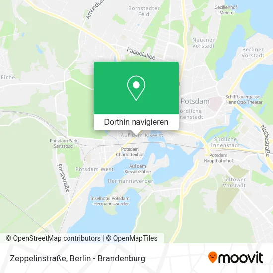 Zeppelinstraße Karte