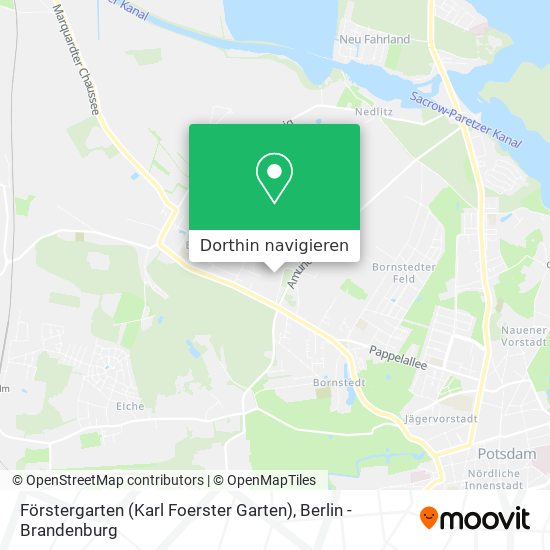 Förstergarten (Karl Foerster Garten) Karte