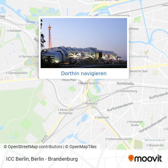 ICC Berlin Karte