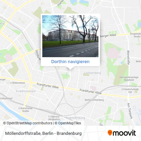 Möllendorffstraße Karte