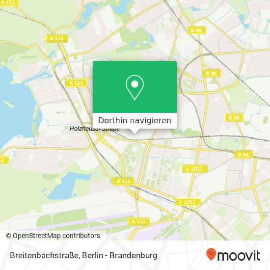 Breitenbachstraße Karte