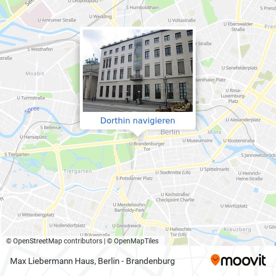 Max Liebermann Haus Karte
