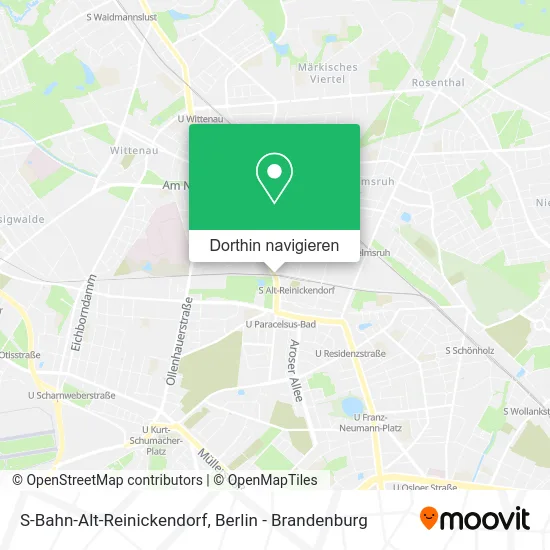 S-Bahn-Alt-Reinickendorf Karte