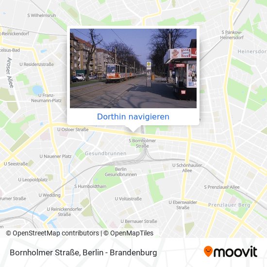 Bornholmer Straße Karte