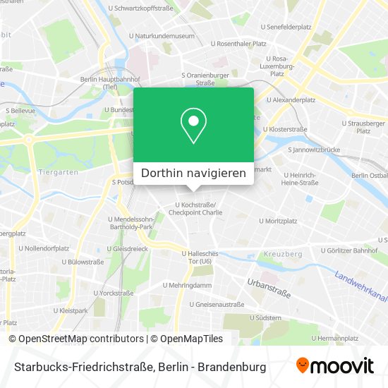 Starbucks-Friedrichstraße Karte