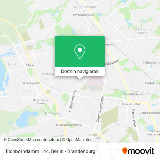 Eichborndamm 144 Karte
