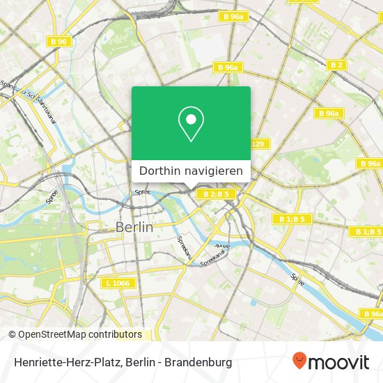 Henriette-Herz-Platz Karte