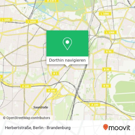 Herbertstraße Karte