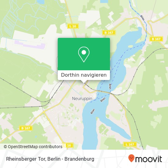 Rheinsberger Tor Karte