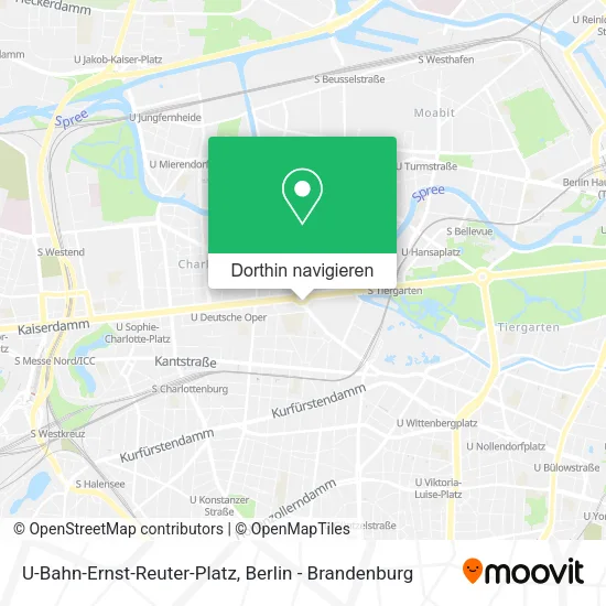 U-Bahn-Ernst-Reuter-Platz Karte