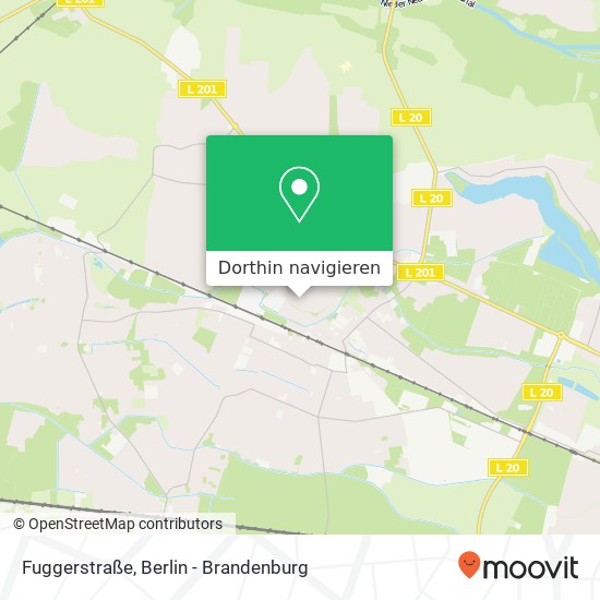 Fuggerstraße Karte