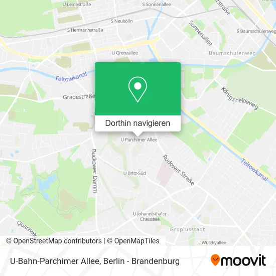 U-Bahn-Parchimer Allee Karte