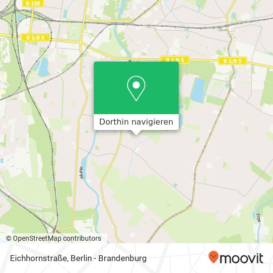 Eichhornstraße Karte