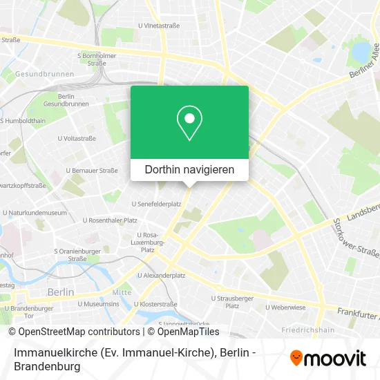 Immanuelkirche (Ev. Immanuel-Kirche) Karte