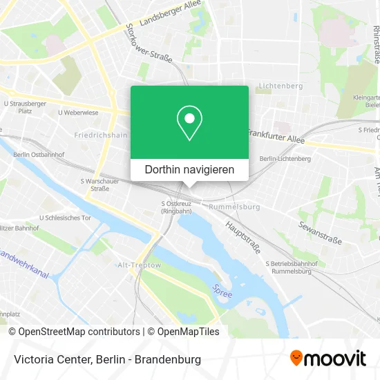 Victoria Center Karte