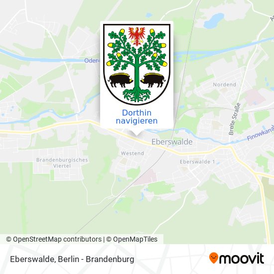 Eberswalde Karte