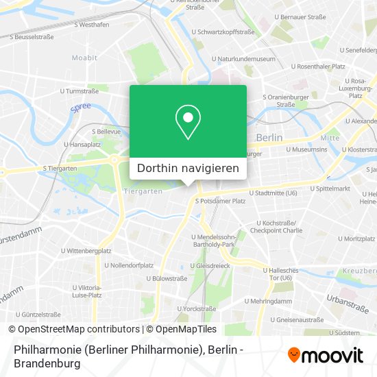 Philharmonie (Berliner Philharmonie) Karte