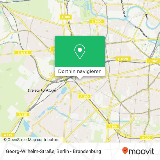Georg-Wilhelm-Straße Karte