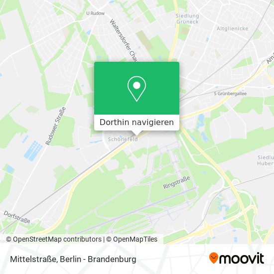 Mittelstraße Karte