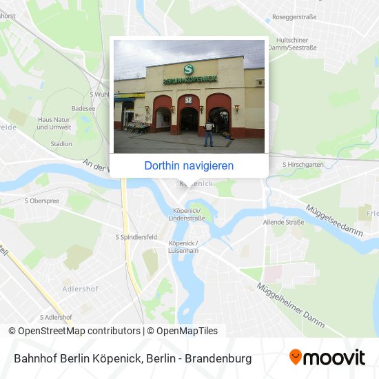 Bahnhof Berlin Köpenick Karte