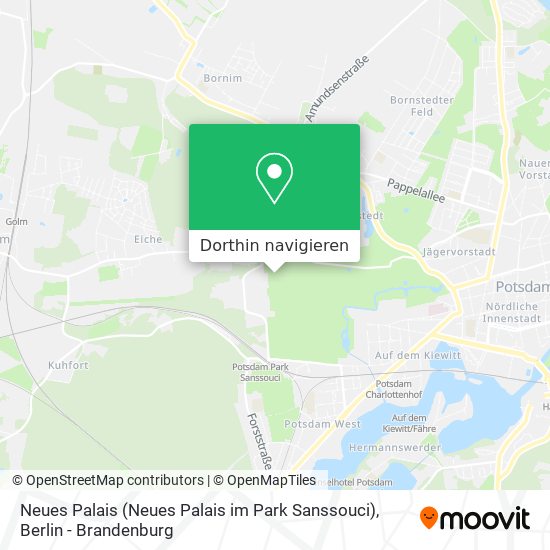 Neues Palais (Neues Palais im Park Sanssouci) Karte