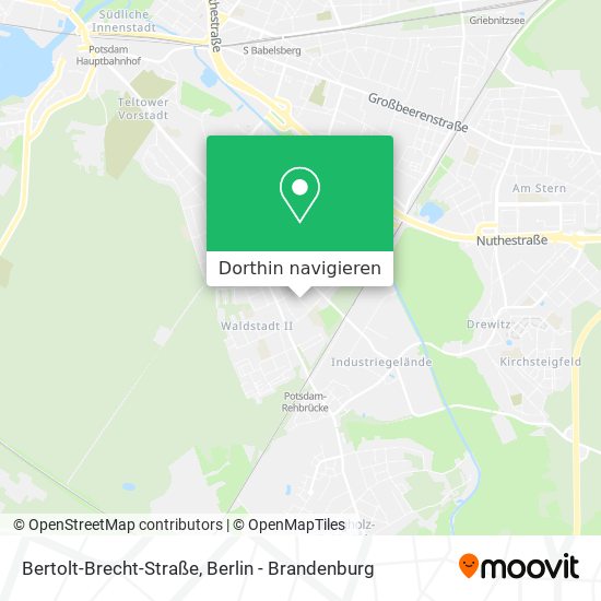 Bertolt-Brecht-Straße Karte