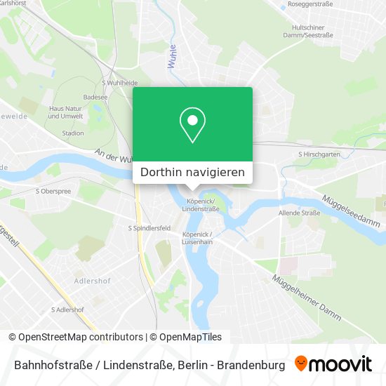 Bahnhofstraße / Lindenstraße Karte