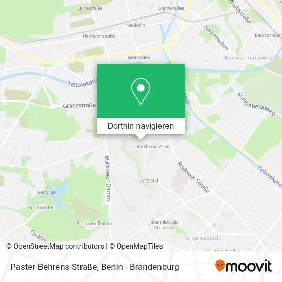 Paster-Behrens-Straße Karte