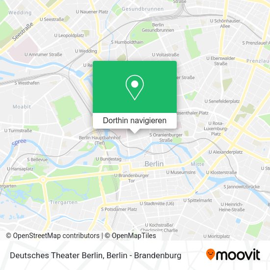 Deutsches Theater Berlin Karte