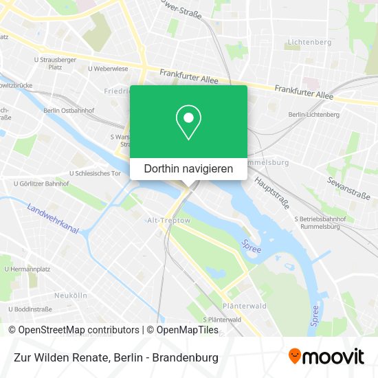 Zur Wilden Renate Karte