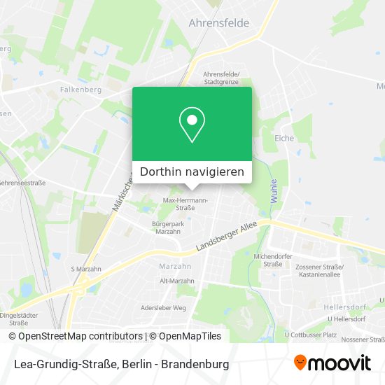 Lea-Grundig-Straße Karte