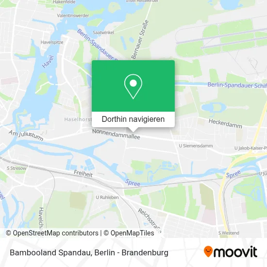 Bambooland Spandau Karte