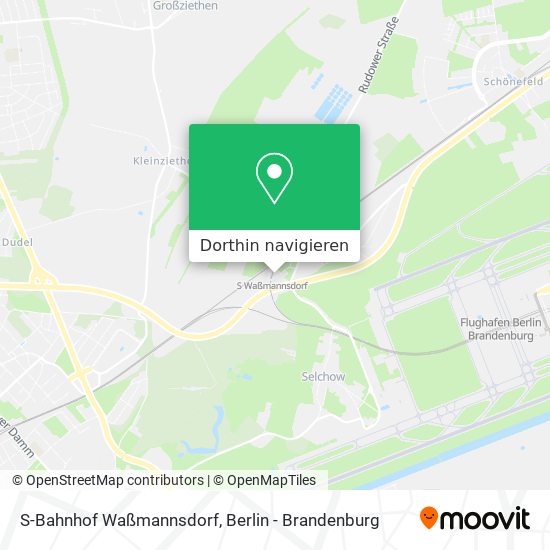S-Bahnhof Waßmannsdorf Karte