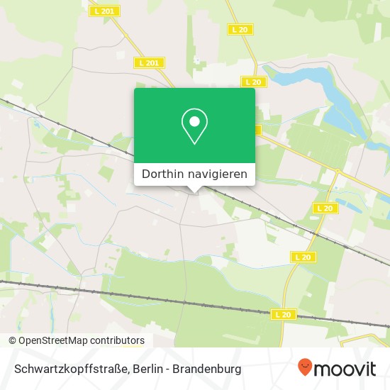 Schwartzkopffstraße Karte