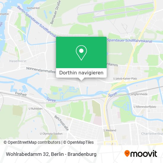 Wohlrabedamm 32 Karte