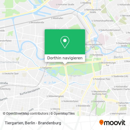 Tiergarten Karte