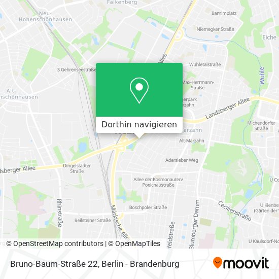 Bruno-Baum-Straße 22 Karte