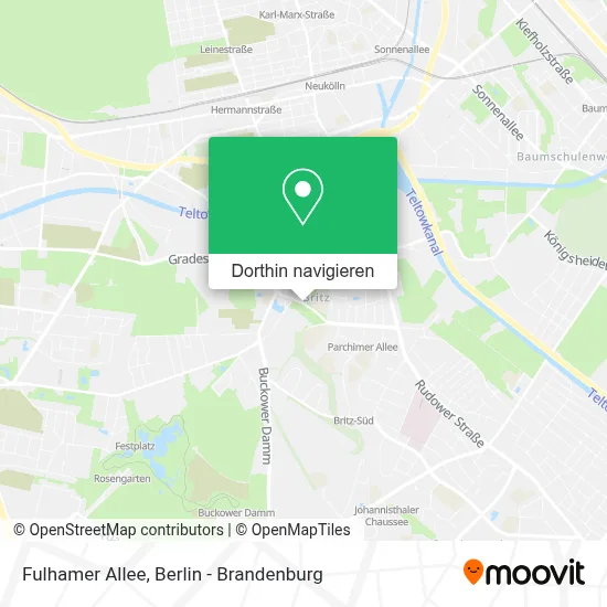 Fulhamer Allee Karte
