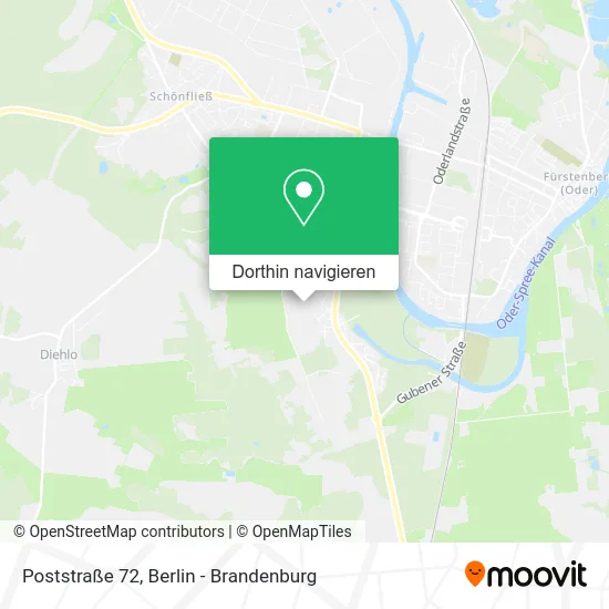 Poststraße 72 Karte