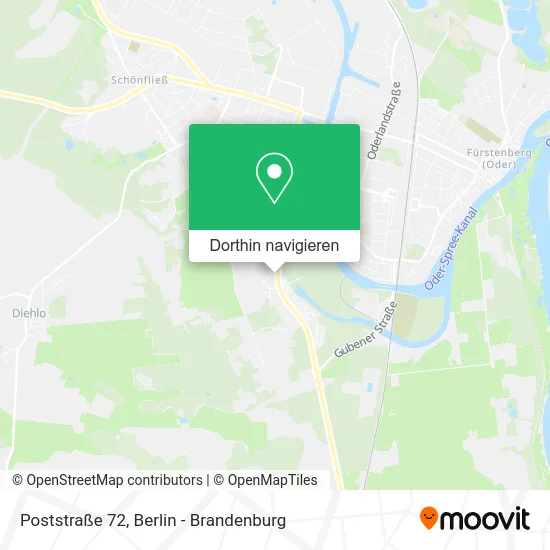 Poststraße 72 Karte