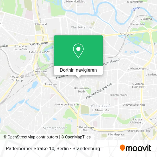 Paderborner Straße 10 Karte