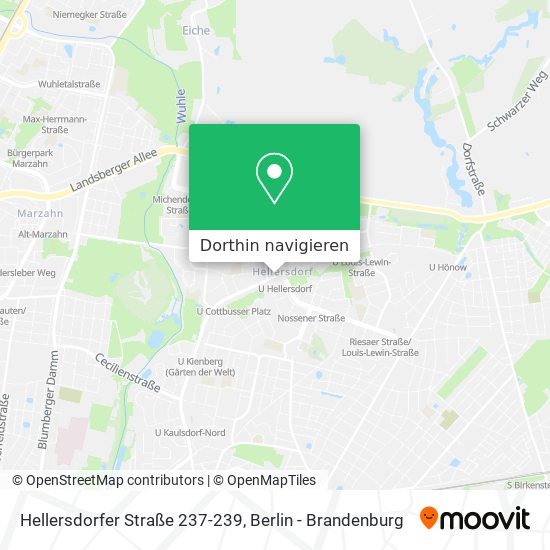 Hellersdorfer Straße 237-239 Karte