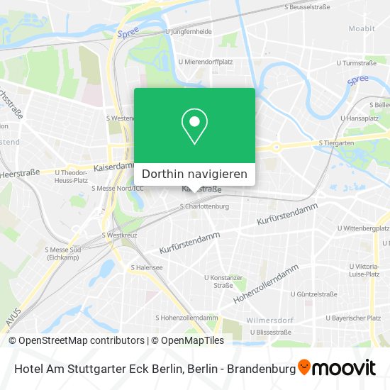 Hotel Am Stuttgarter Eck Berlin Karte
